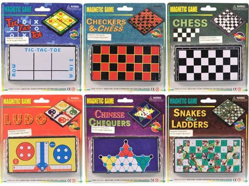 Picture of Pocket Magnetic Travel Game, 6 Styles - No 11147