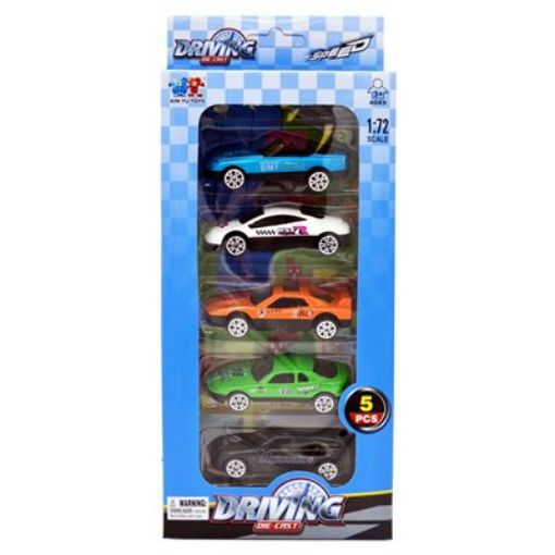 Picture of 5Pk Die-Cast Metal Racing Cars - No XY065