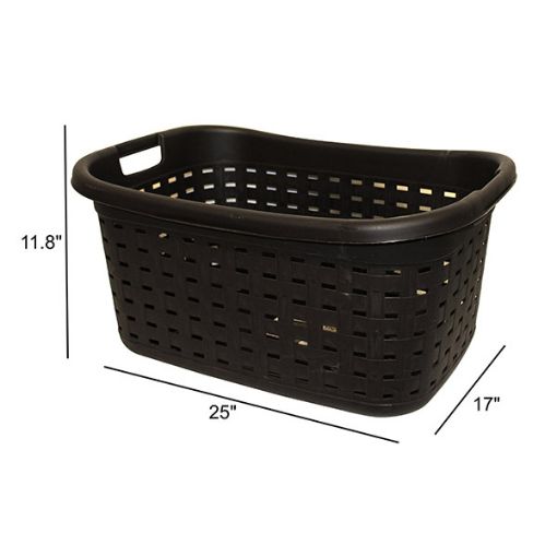 Picture of Laundry Basket Weave Espresso - No 12756P06