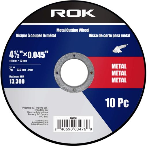 Picture of Metal Cutting Flat 4-1-2X0.045X7-8In - No 45513