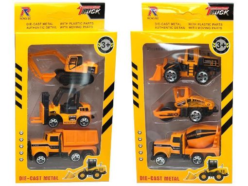 Picture of Construction Truck Free Wheel Diecast - No 01054