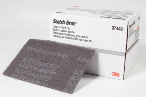 Picture of 6X9 Grey Scotch Brite Pad - No 07448