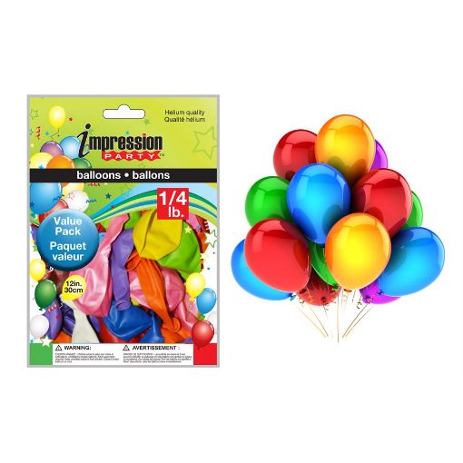 Picture of Baloons Asst 1-4 Lb - No BAL-603