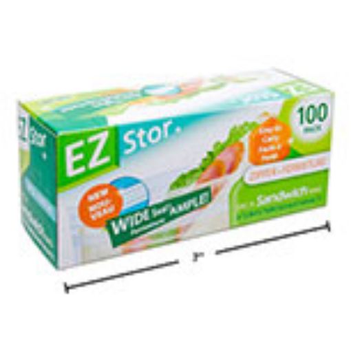 Picture of Sandwich Bags 6.5X6in 100Pk - No 89547