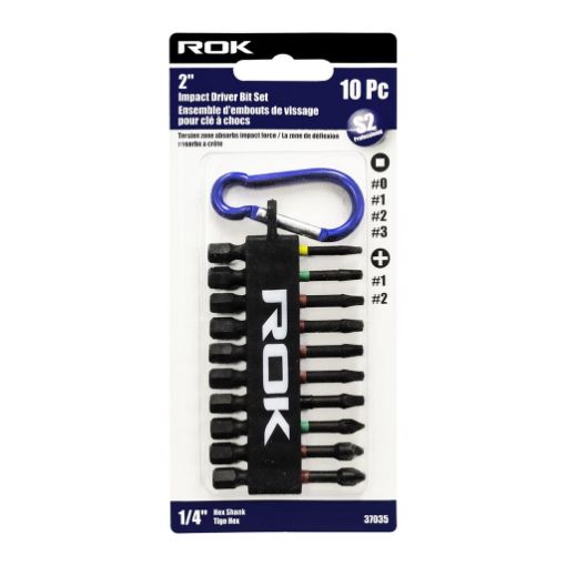 Picture of Impact Driver Bit Set 2In 10Pc - No 37035
