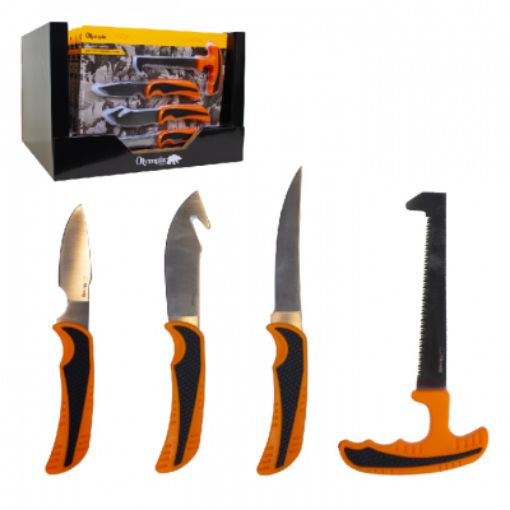 Picture of Hunting Knife Set 4Pcs - No 32234PK