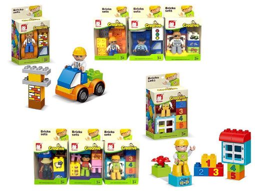 Picture of Creative Block Play Set - No 01058