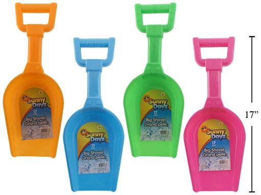 Picture of 17.25in Big Neon Shovel, 4Asst. Colors - No 15383
