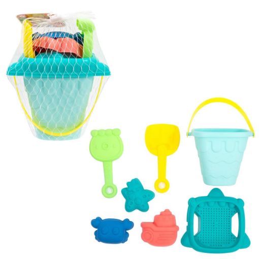 Picture of Sand Toy Bucket W-Net Bag - No 61895