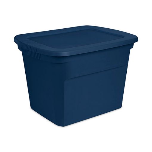 Picture of Box Tote Blue, 18Gal - SKU: 17317408