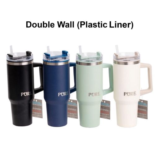 Picture of 40Oz S.S. Tumbler W-Pl. Liner - SKU: 70091