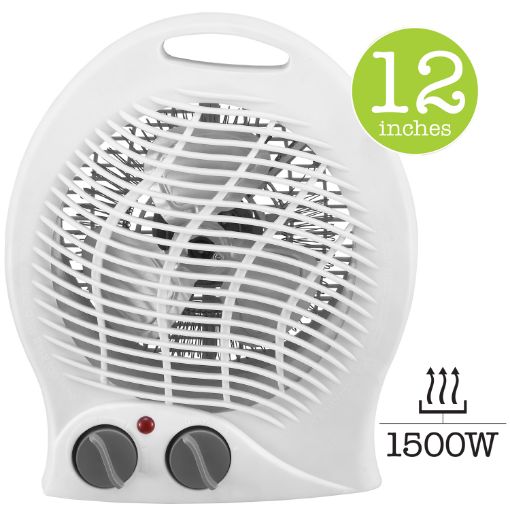 Picture of 10in Portable Heater With Fan - SKU: AHT87