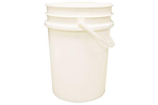 Picture of Pail White 20L W-Lid No-Vent - SKU: WHITELP-NV