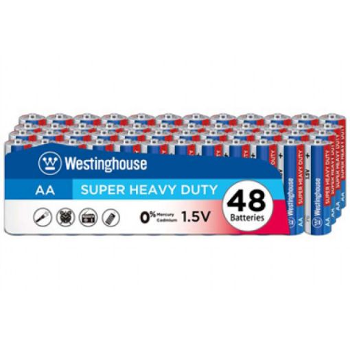Picture of Battery Westinghouse Aa 48Pk - SKU: R6P AA-48
