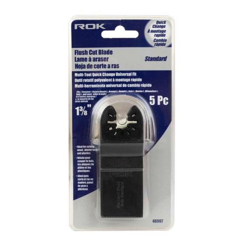 Picture of Blade Set, Flush Cut 1-3-8 5Pk - SKU: 46907