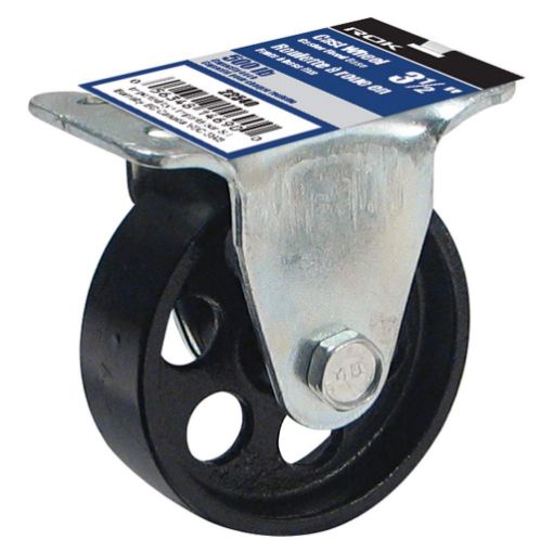 Picture of 3-1-2in Fixed Caster With Cast Wheel - SKU: 22540