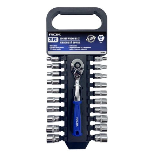 Picture of 1-4inSocket Wrench Set 21Pc - SKU: 63104