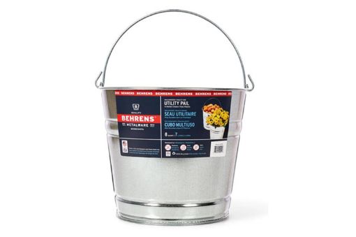 Picture of 8Qt Galvanized Steel Pail - SKU: 00051