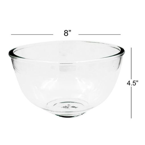 Picture of Bowl Glass Mixing 1X4.5in - SKU: 079160