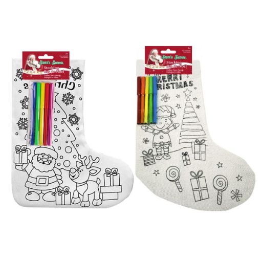 Picture of Color Your Own Stocking - SKU: 36440