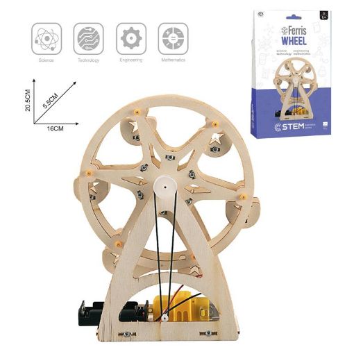 Picture of Stem Toy, Wooden Ferris Wheel - SKU: 10672
