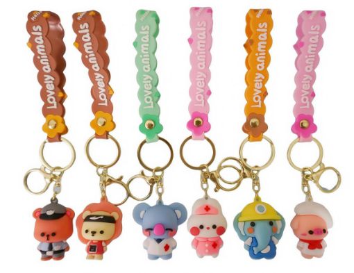Picture of Cutie Animal Backpack Key-Chain - SKU: 07208