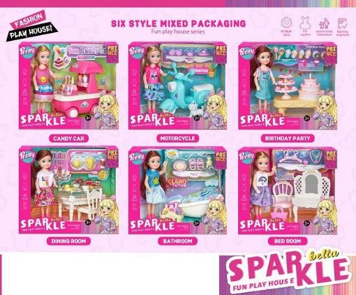 Picture of Mini Doll House Playset - SKU: 06694